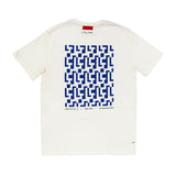 Camiseta Painel Dane-se x Athos Bulcão 107 Norte Branco em branco original na LK Sneakers