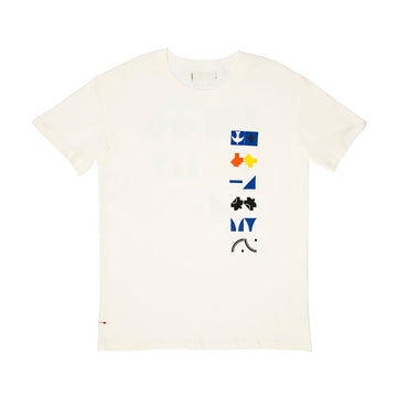 Camiseta Regular Dane - se x Athos Bulcão Azulejos Branco - Dane - se - 