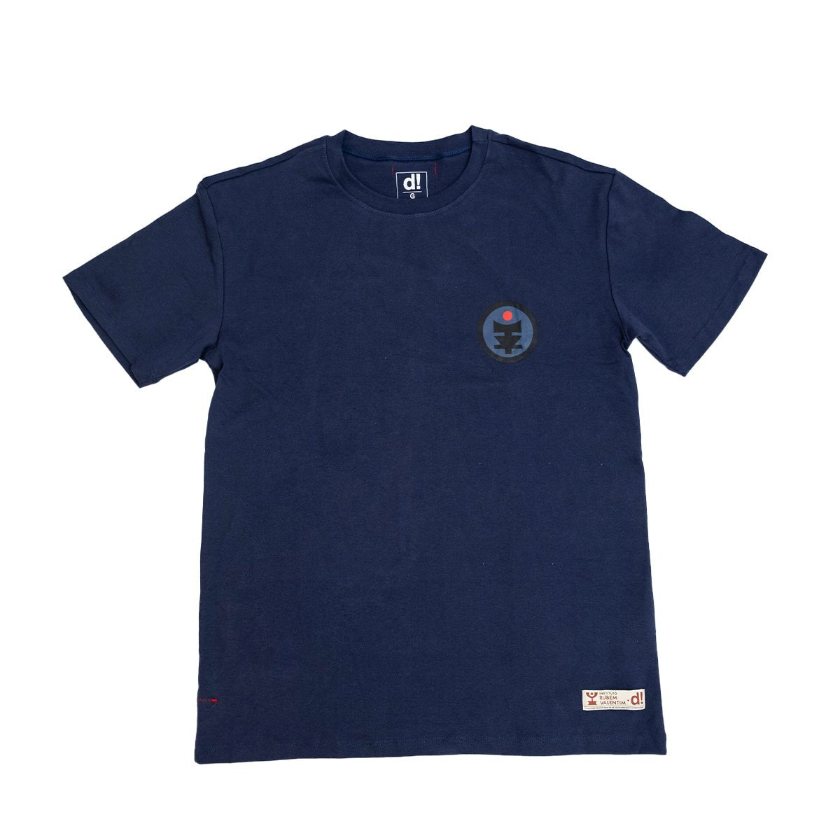 Camiseta Regular Dane-se x Rubem Valentim 1989 Marinho