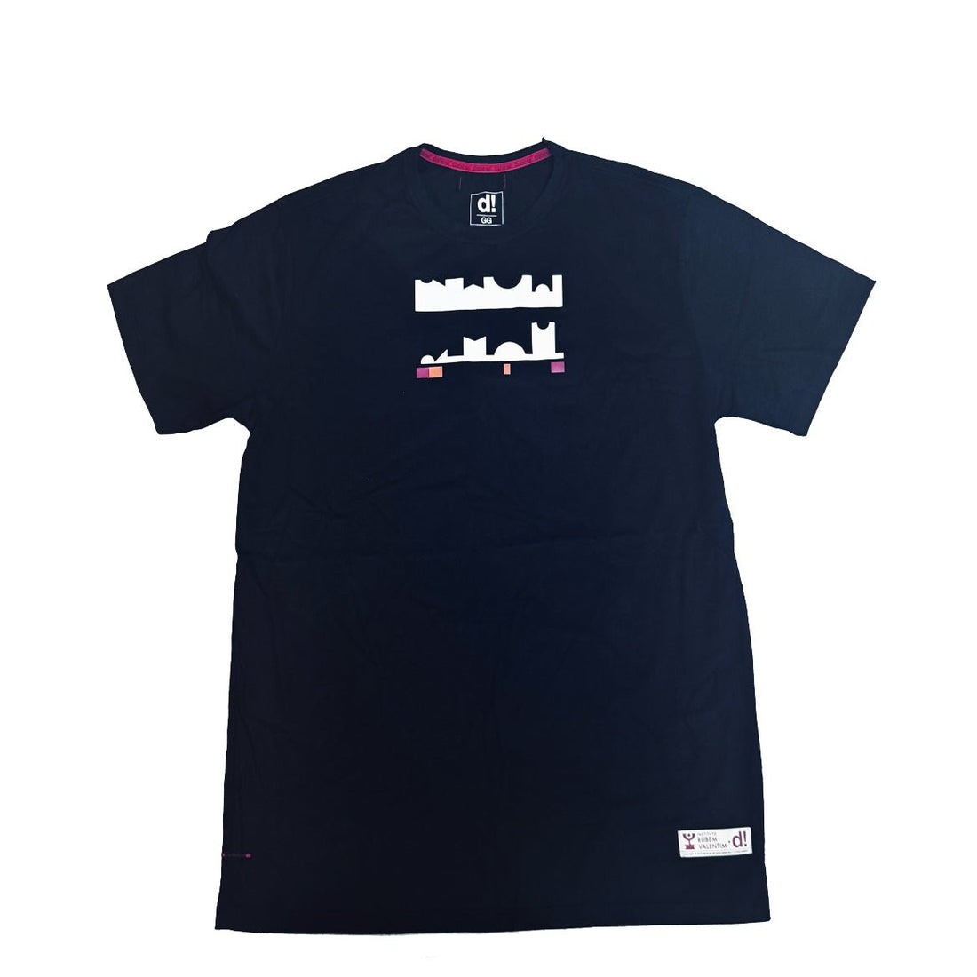 Camiseta Regular Dane - se x Rubem Valentim Logotipo Poetico 78 Preto - Dane - se - 5408 - 1