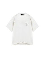 Vista lateral Camiseta Represent Clo Revere Manor Aged White Branco