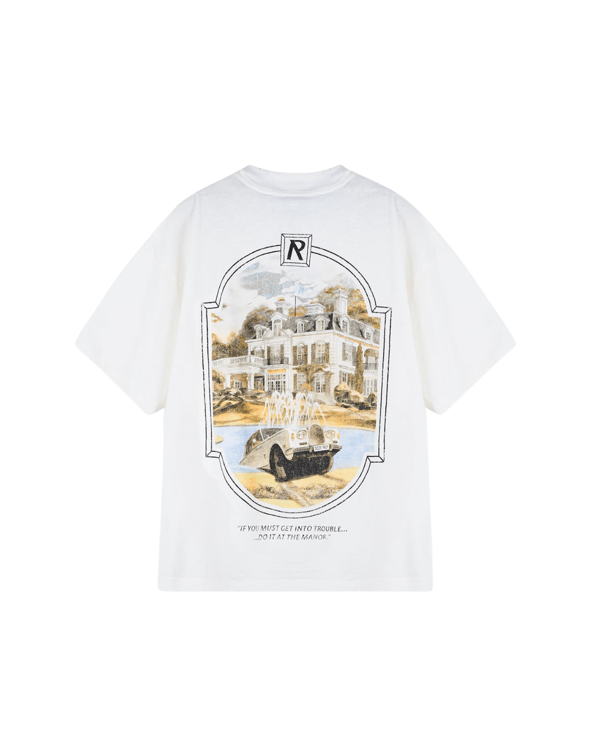 Camiseta Represent Clo Revere Manor Aged White Branco