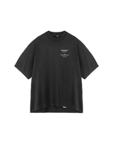 Vista lateral Camiseta Represent Clo Revere Manor Stained Black Preto