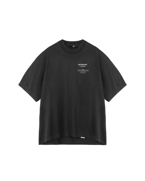 Camiseta Represent Clo Revere Manor Stained Black Preto