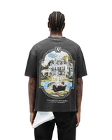 Vista superior Camiseta Represent Clo Revere Manor Stained Black Preto