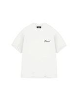 Camiseta Represent Clo Script Logo Flat White Branco em branco original na LK Sneakers