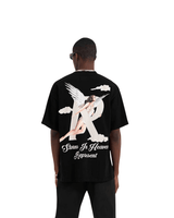 Vista traseira Camiseta Represent Clo Storms In Heaven Black Preto