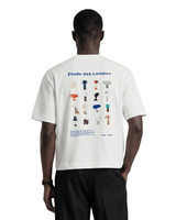 Camiseta Saint Studio Boxy Lampes Branco