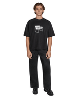 Vista traseira Camiseta Saint Studio Boxy Supima Breuer Preto
