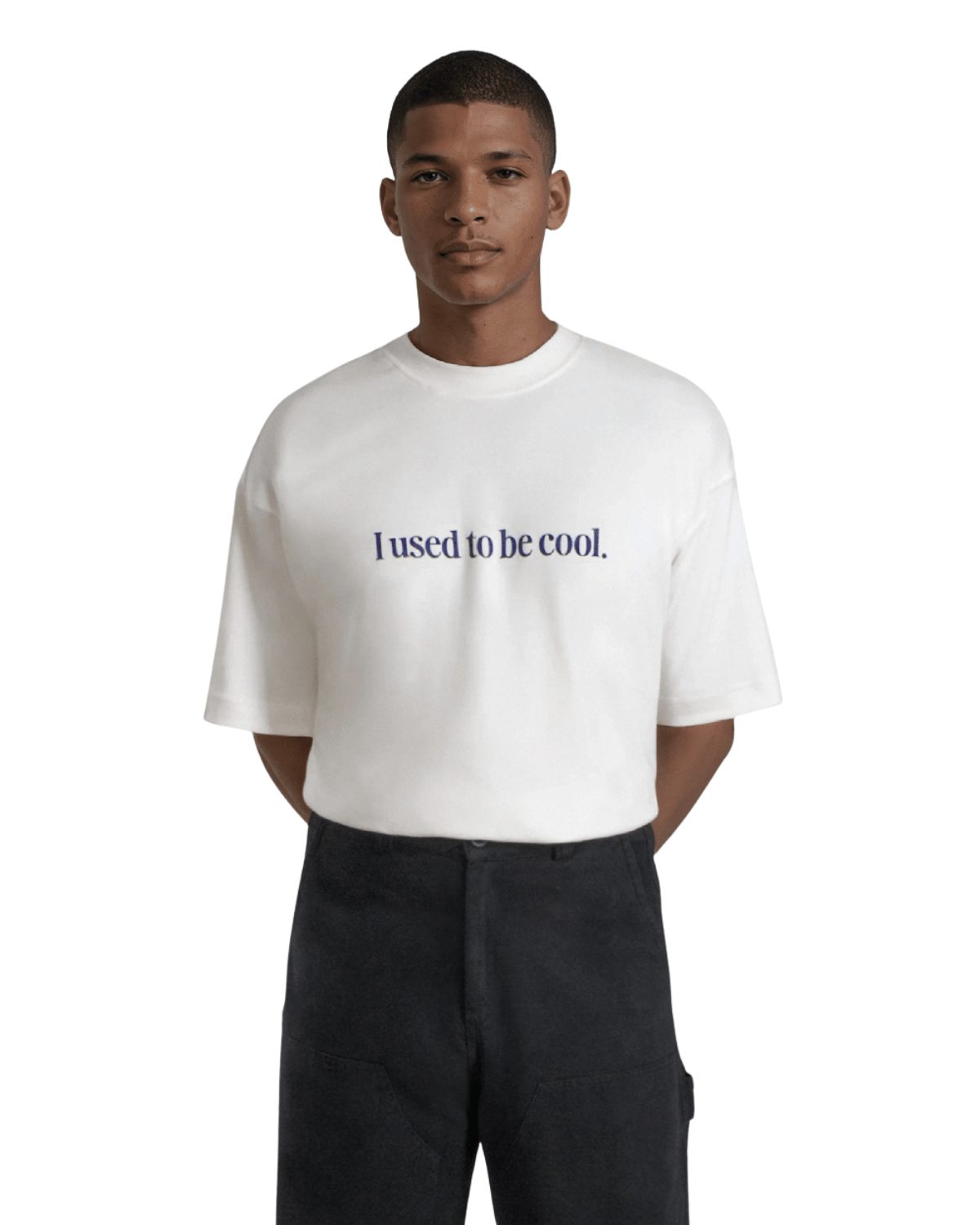 Camiseta Saint Studio Boxy Supima Cool Branco