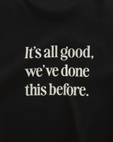 Camiseta Saint Studio Boxy Supima It's All Good Preto