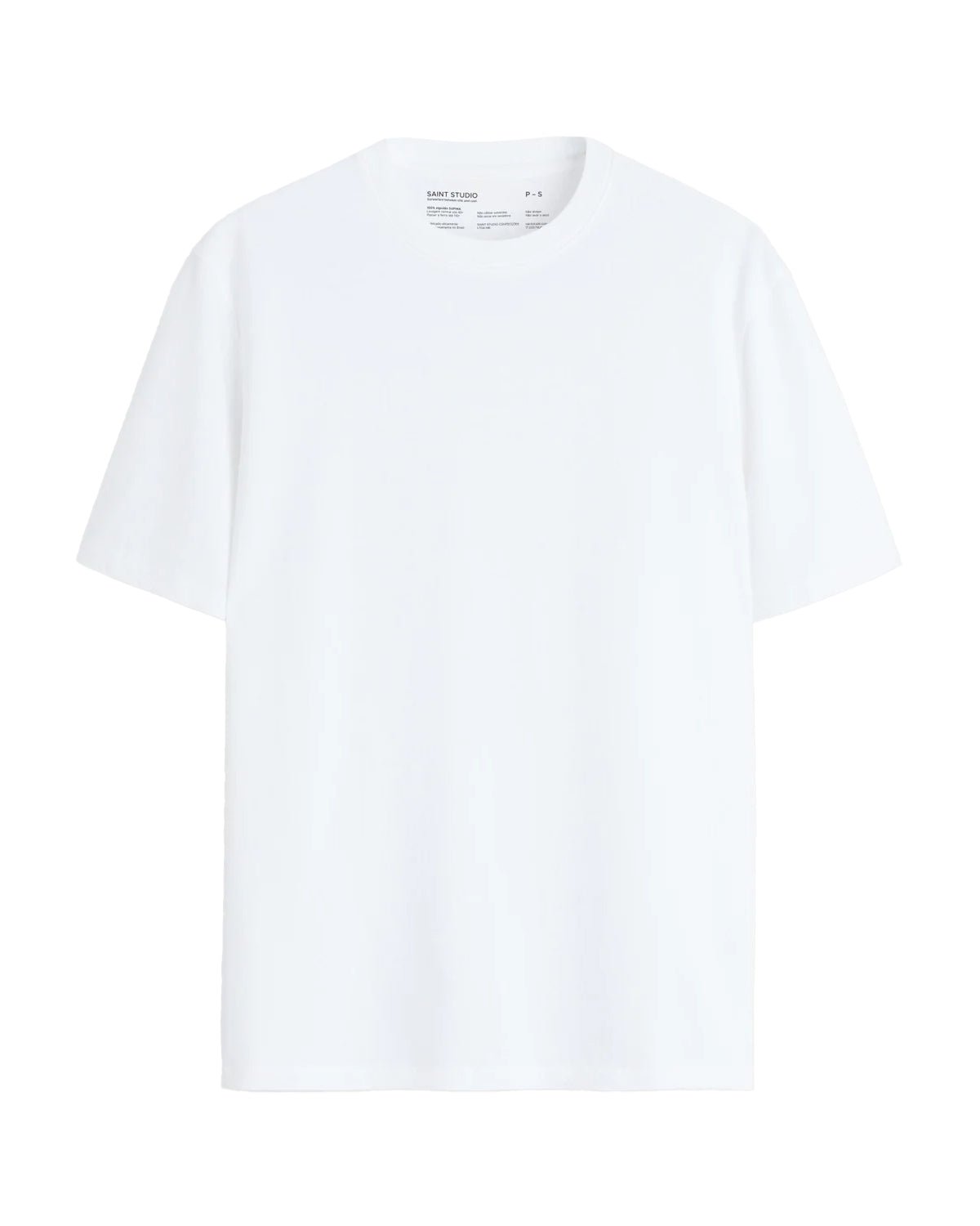 Camiseta Saint Studio Regular Supima Premium Branco - Saint Studio - ST26