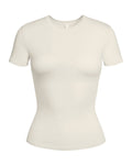 Camiseta Skims Cotton Jersey Bone Bege - Skims - 43774078388820