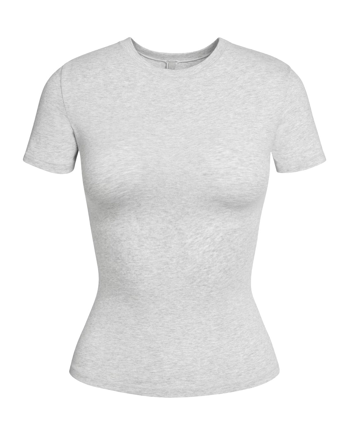 Camiseta Skims Cotton Jersey Light Heather Grey Cinza - Skims - 43774078388730