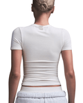 Camiseta Skims Cotton Jersey Marble Branco - Skims - 43774078390650