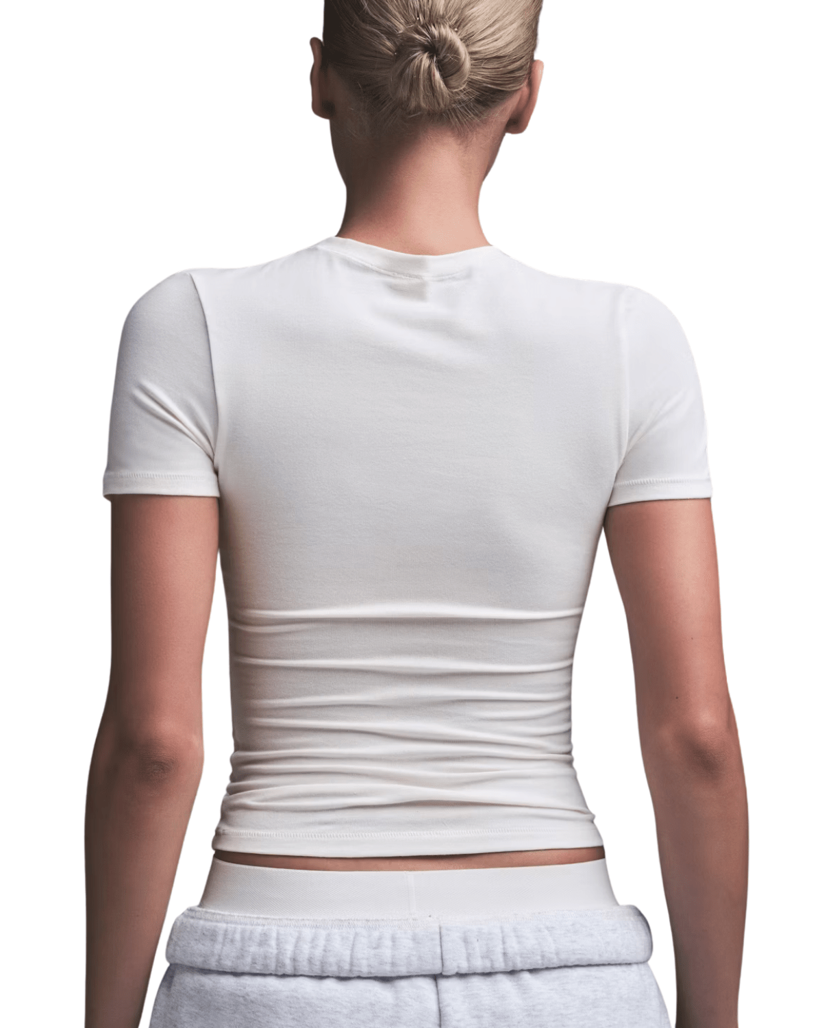 Camiseta Skims Cotton Jersey Marble Branco - Skims - 43774078390650
