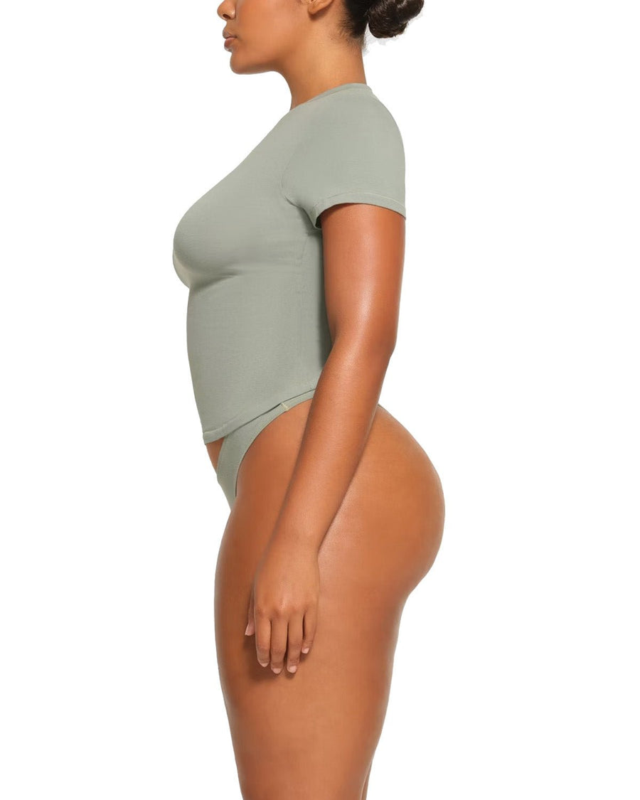 Camiseta Skims Cotton Jersey Mineral Verde - Skims - 43774078388640