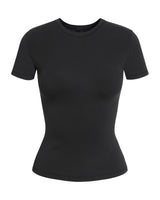 Camiseta Skims Cotton Jersey Soot Preto - Skims - 43774078388460