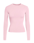 Camiseta Skims Manga Longa Cotton Jersey Halite Rosa - Skims - 43774078391180