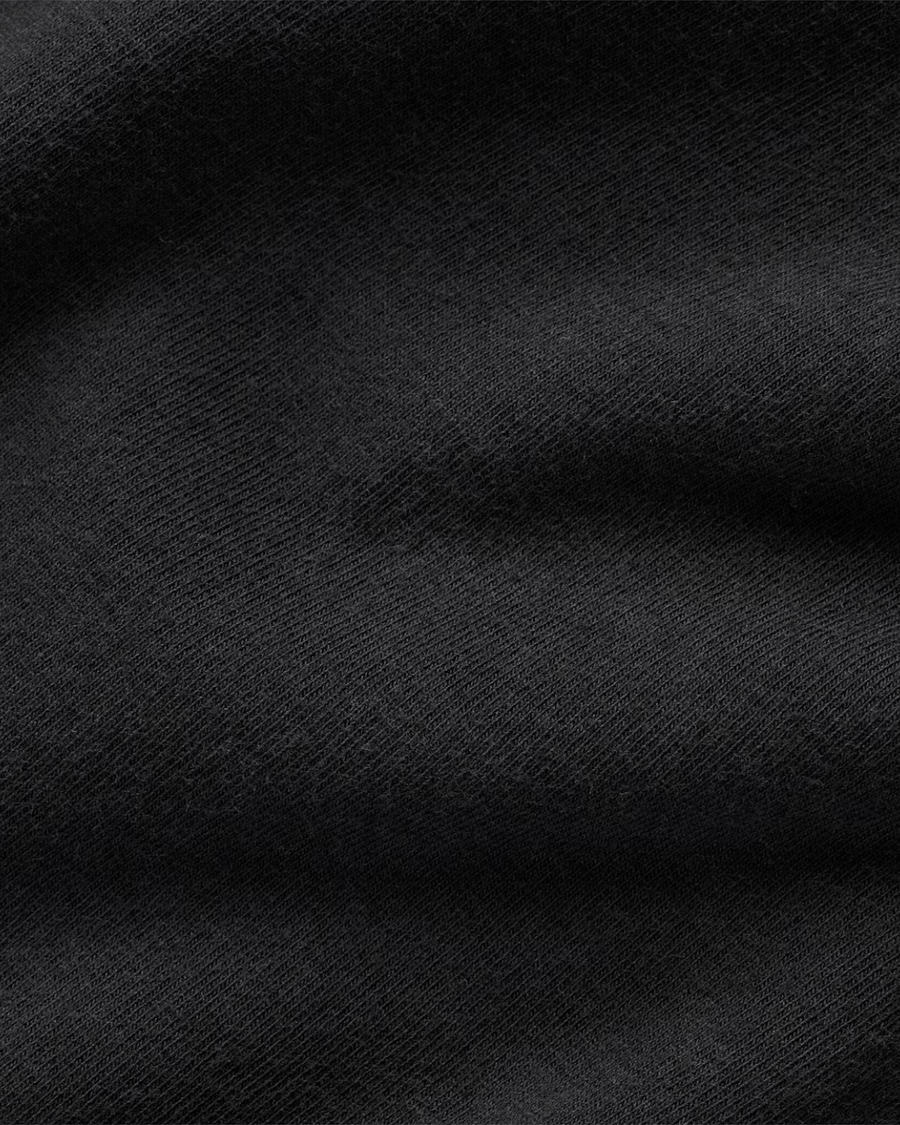 Vista frontal Camiseta Skims Manga Longa Cotton Jersey Soot Preto