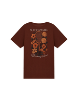 Camiseta Slyce Blooming Serve Marrom em marrom original na LK Sneakers