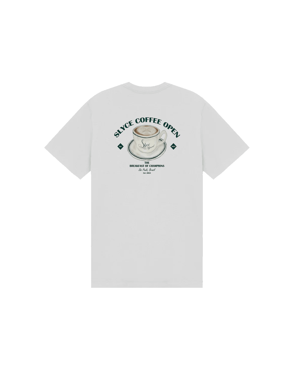Camiseta Slyce Coffee Open Off White