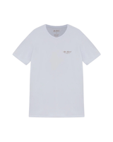 Vista lateral Camiseta Slyce Graphics Ball Can Branco