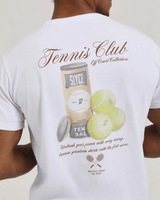 Vista na caixa Camiseta Slyce Graphics Ball Can Branco