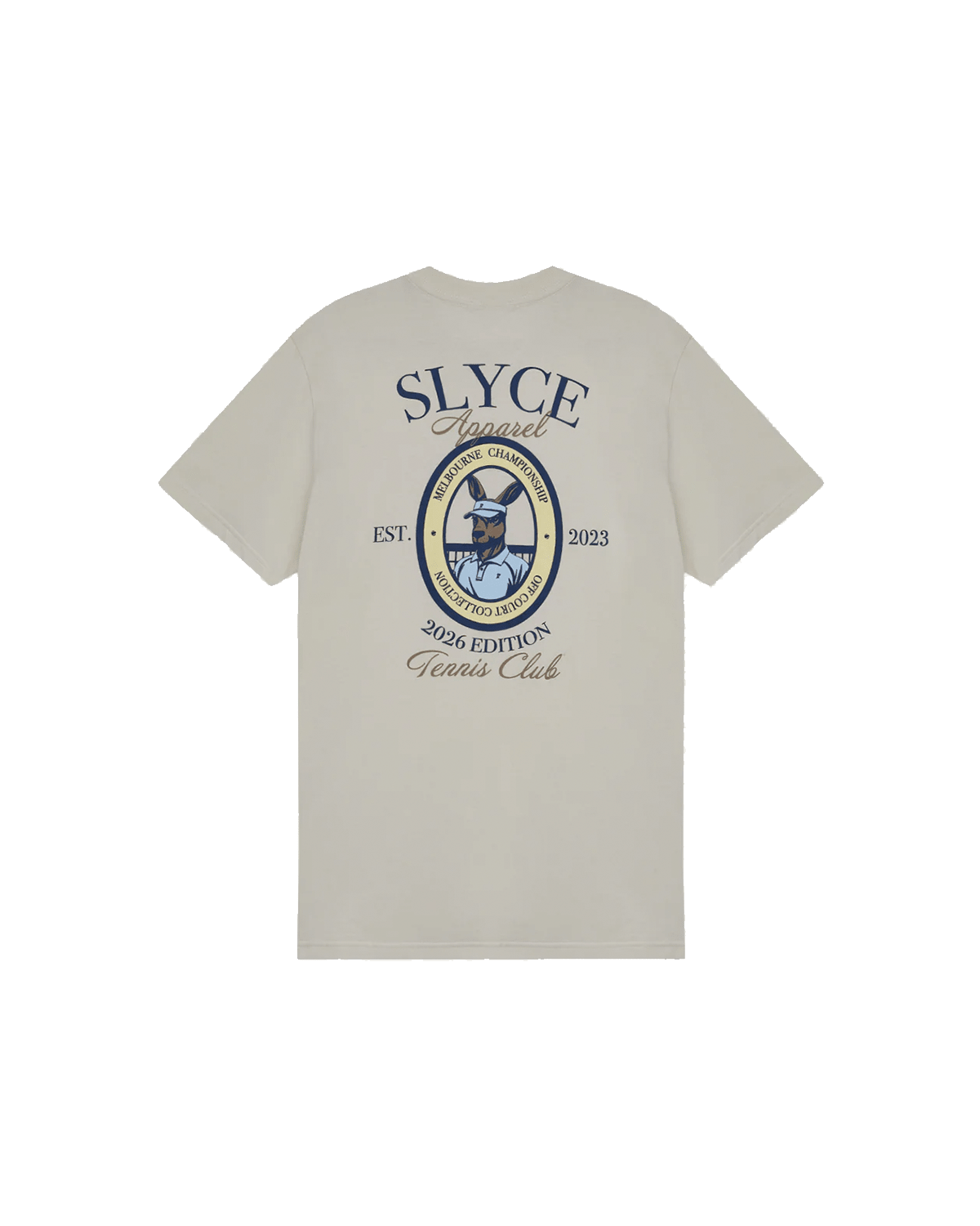 Camiseta Slyce On Season Graphics Melbourne Off White