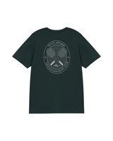 Vista lateral Camiseta Slyce Racquet Club 2.0 Verde