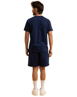 Vista traseira Camiseta Slyce Racquet Club Bordada Azul Marinho