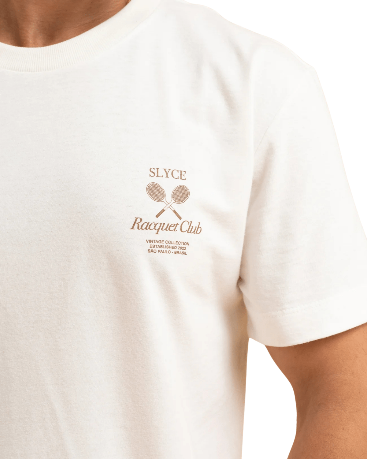 Camiseta Slyce Racquet Club Off White - Slyce - SLCRCVOW - 1