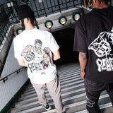Vista traseira Camiseta Sufgang Peace Talk Branco