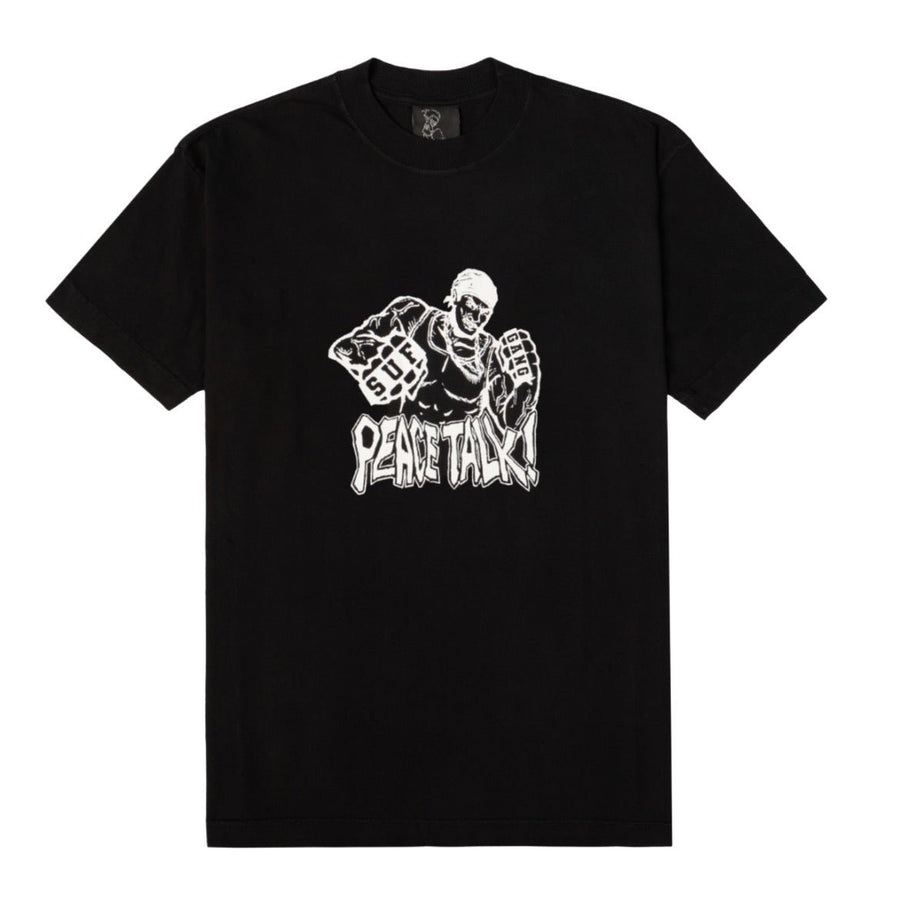 Camiseta Sufgang Peace Talk Preto em preto original na LK Sneakers
