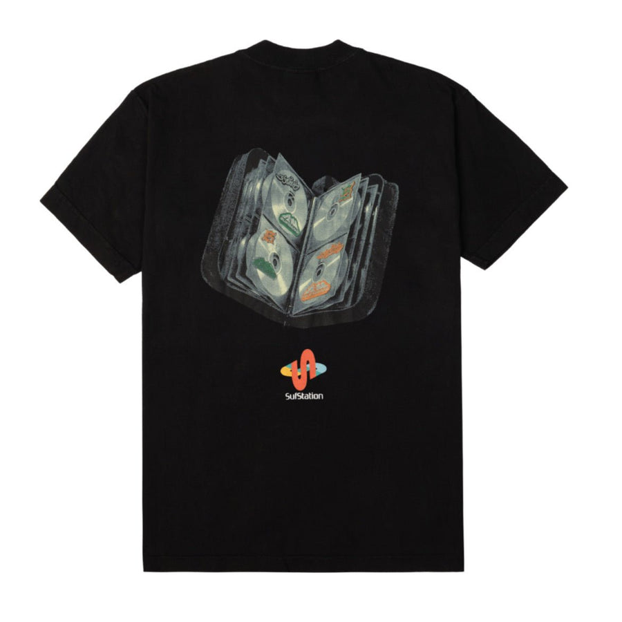 Vista lateral Camiseta Sufgang Stunt Master Preto