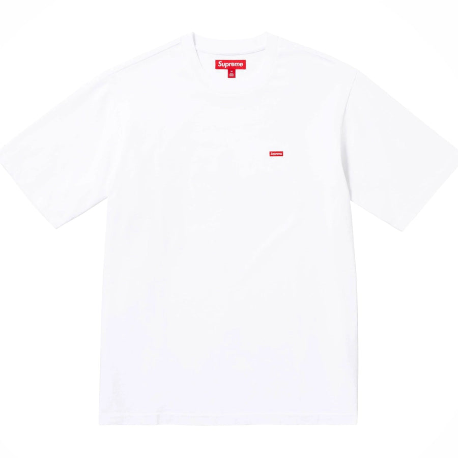 Camiseta Supreme Small Box Logo Branco em branco original na LK Sneakers