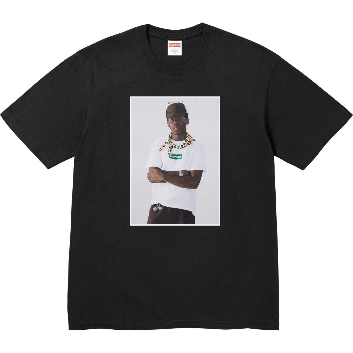 Camiseta Supreme Tyler The Creator Preto - Supreme - SUPTYLER1