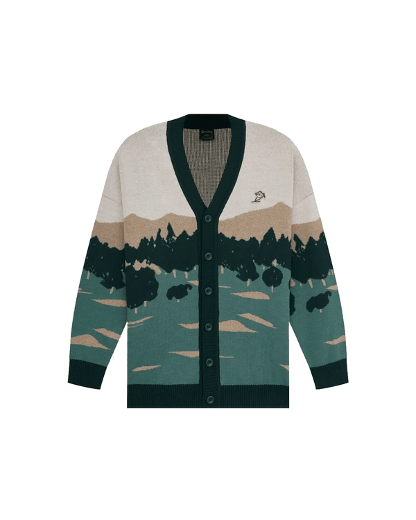 Cardigan Slyce Tricot First Course Landscape Bege