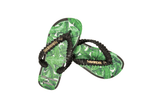 Vista superior Chinelo Havaianas Top Dolce & Gabbana Banano Verde
