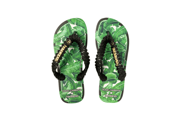 Chinelo Havaianas Top Dolce & Gabbana Banano Verde em verde original na LK Sneakers