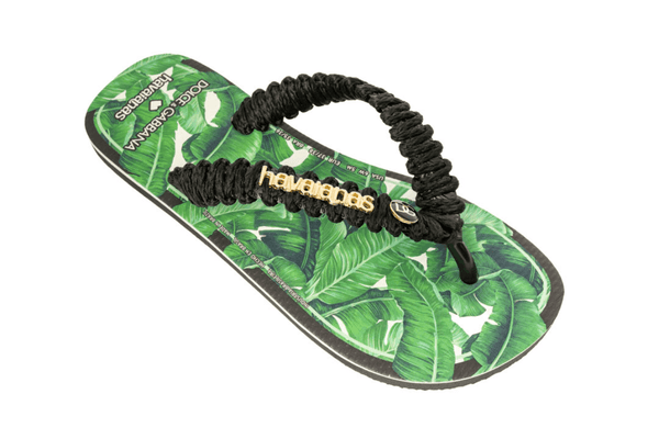 Chinelo Havaianas Top Dolce & Gabbana Banano Verde