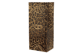 Vista na caixa Chinelo Havaianas Top Dolce & Gabbana Faux Fur Leopardo Marrom