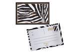 Vista na caixa Chinelo Havaianas Top Dolce & Gabbana Faux Fur Zebra Preto