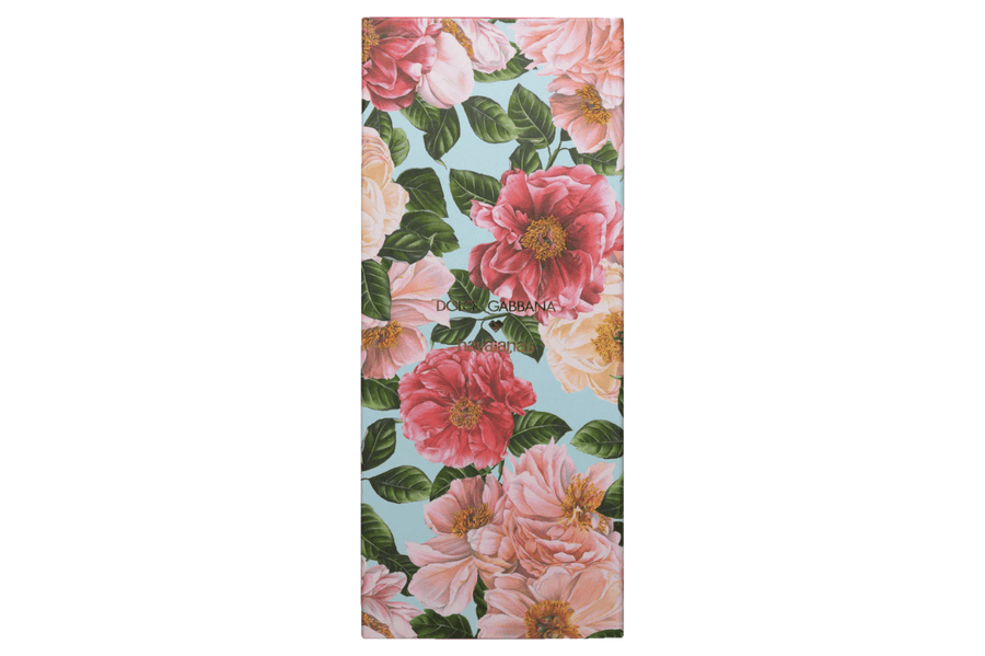 Vista na caixa Chinelo Havaianas Top Dolce & Gabbana Florals Rosa