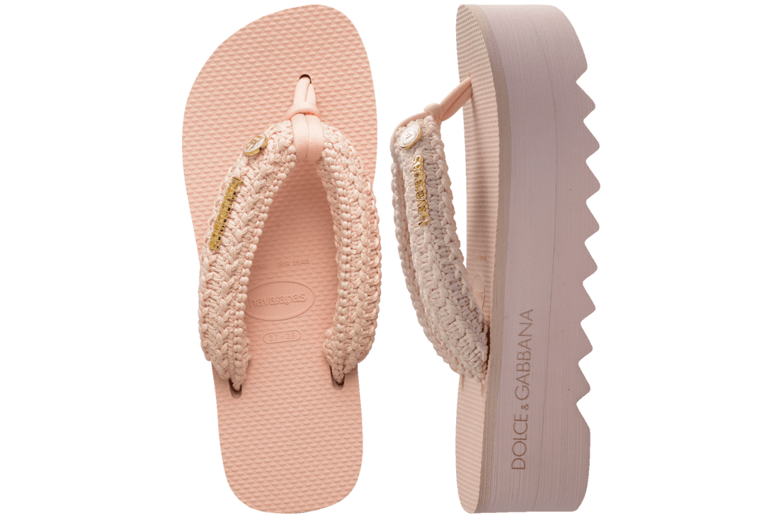 Chinelo Havaianas Top Dolce & Gabbana High Chuncky Rosa - Havaianas - 4150275_0076_378 - 1