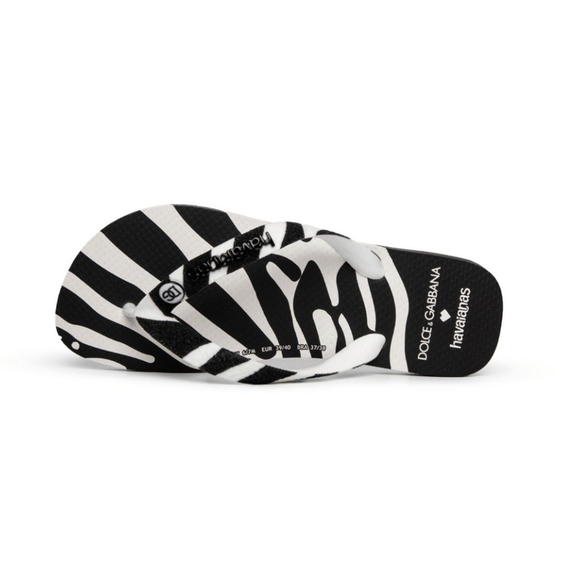 Chinelo Havaianas x Dolce &amp; Gabanna Zebra Preto - Havaianas - 41499220121