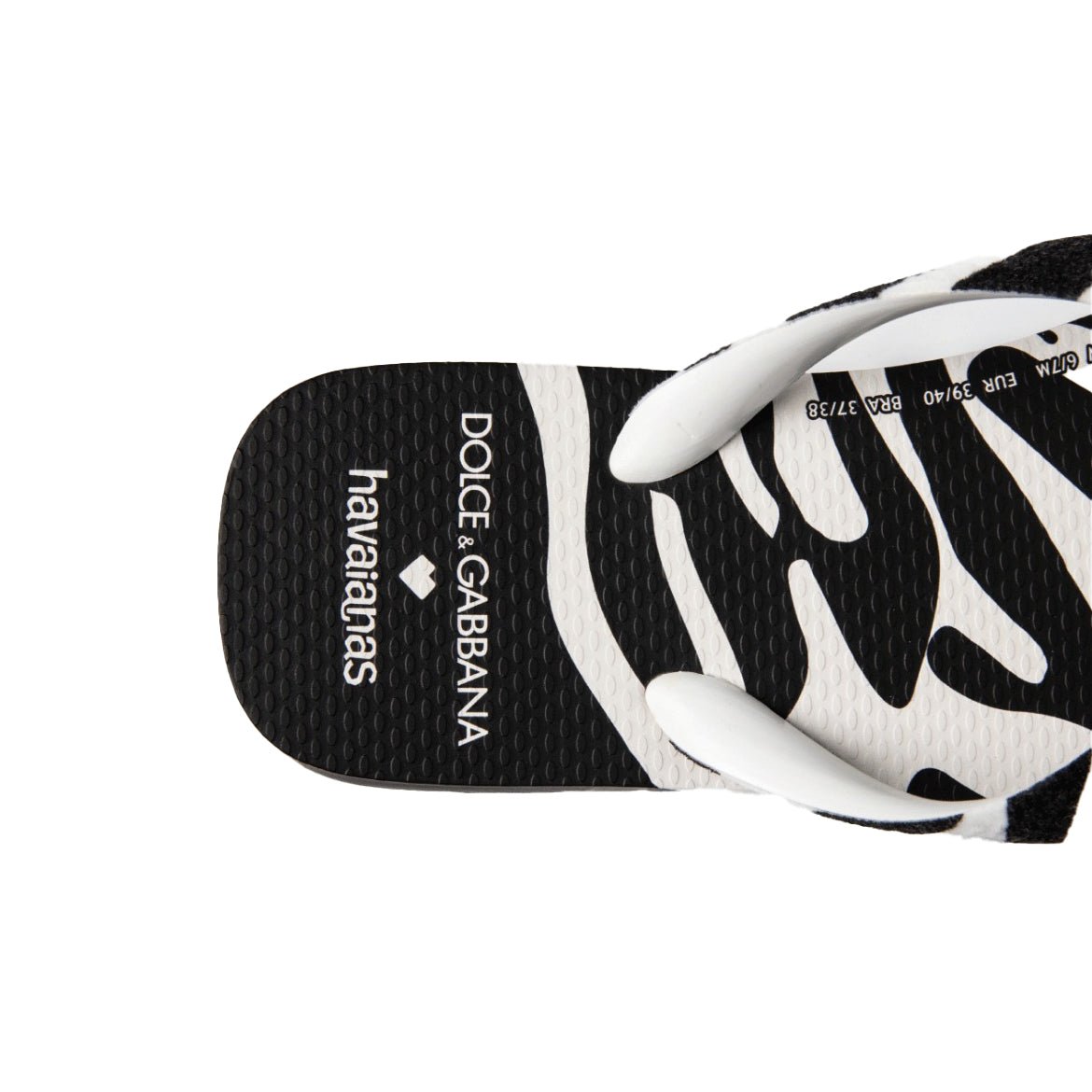 Chinelo Havaianas x Dolce &amp; Gabanna Zebra Preto - Havaianas - 41499220121