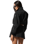 Cropped Alo Yoga 1/4 Zip Alumni Pullover Preto - Alo Yoga - W3660R_00 - 1
