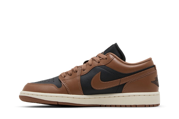 Tênis Nike Air Jordan 1 Low Black Brown Marrom