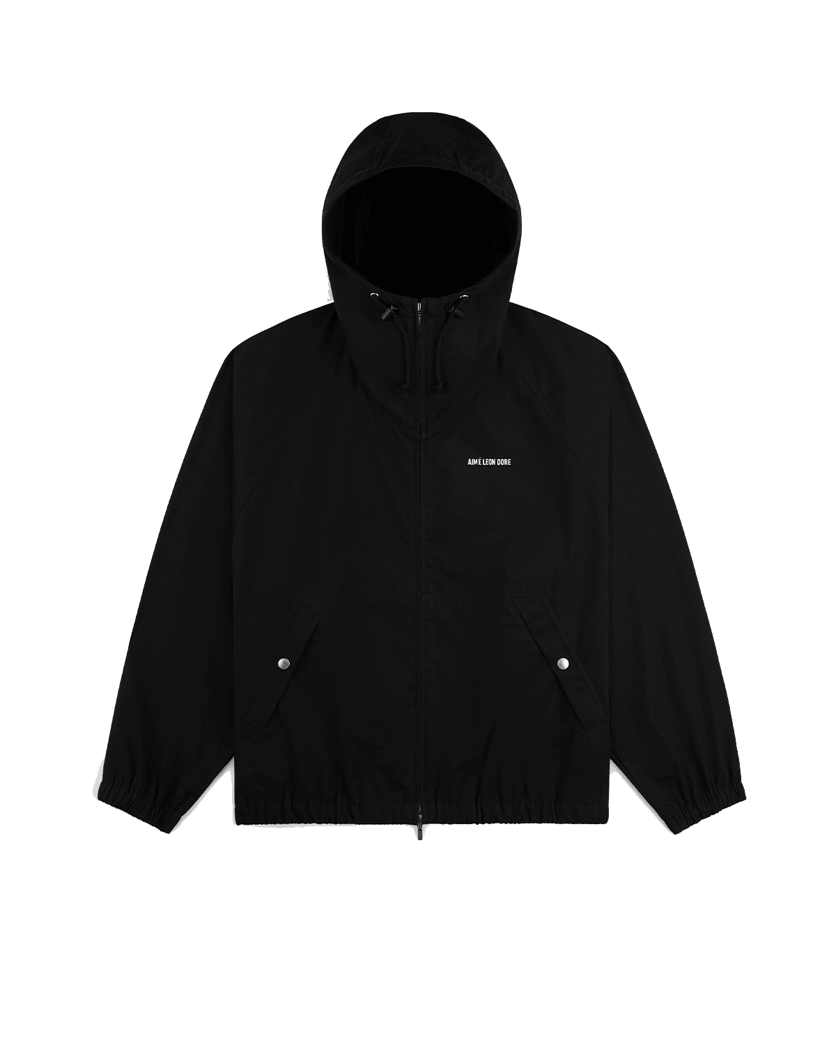 Jaqueta Aimé Leon Dore Micro Logo Lightweight Jacket Preto